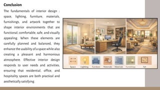 UNIT 3 INTERIOR DESIGN study material ID | PDF