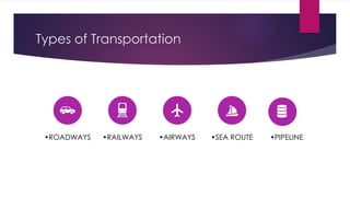 Transportation Overview Comprehensive Overview of International Land and Multimodal Transport ...