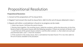 Knowledge representation using predicate logic | PDF