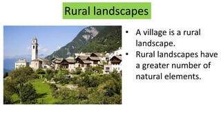 Unit 3 landscapes change. | PPTX