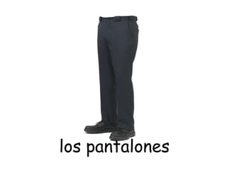 los pantalones
 