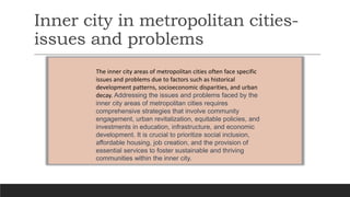 Metro and mega cities problems and issue.pptx