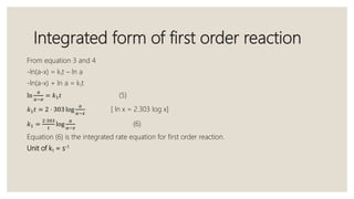 Reaction Kinetics | PPTX