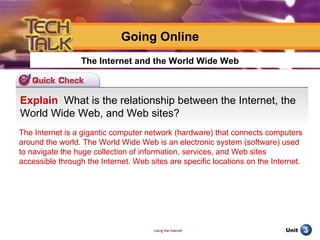 Going Online | PPT