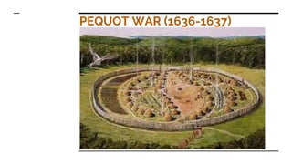 PEQUOT WAR (1636-1637)
 