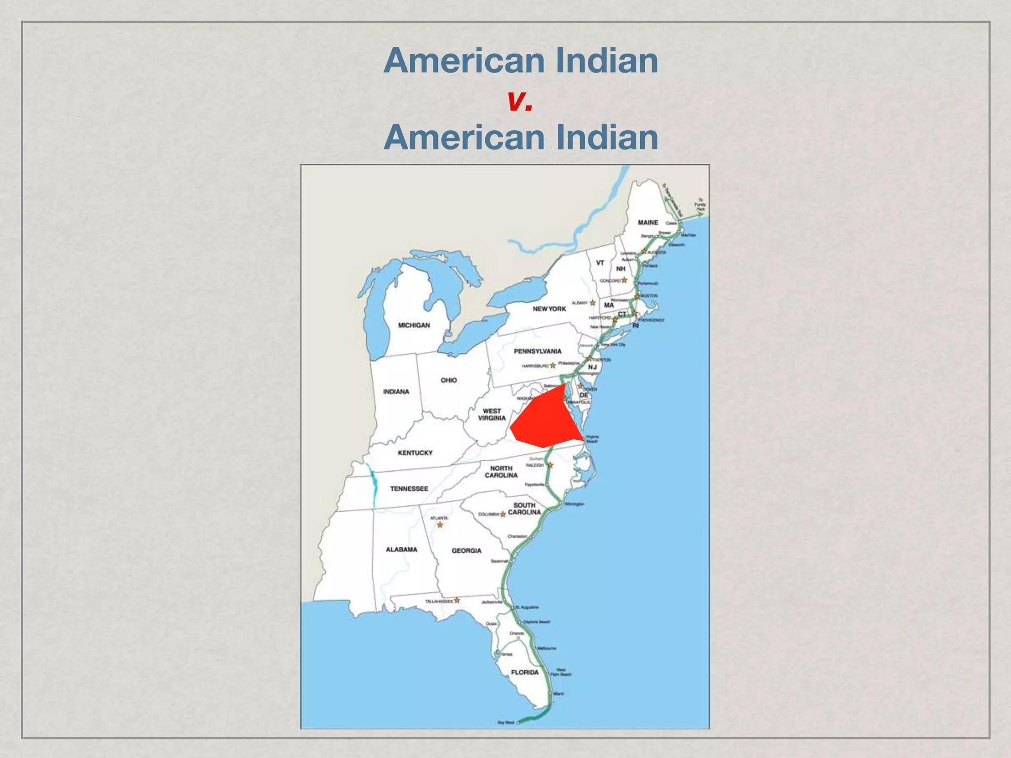 American Indian
v.
American Indian
 