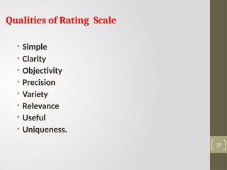 UNIT 3 Measurement and scaling.pptx university | PPTX