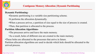 Unit 3 Memory Management.pdf Main Memory: Swapping, Allocation ...