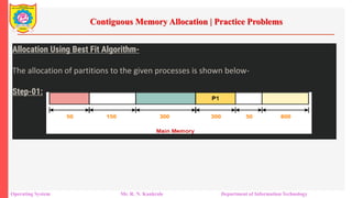 Unit 3 Memory Management.pdf Main Memory: Swapping, Allocation ...