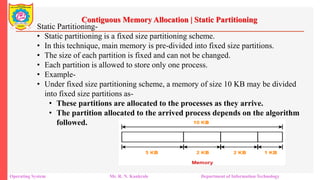 Unit 3 Memory Management.pdf Main Memory: Swapping, Allocation ...