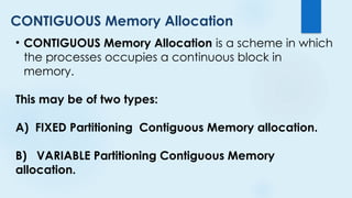 Comprehensive Overview of Memory Management Techniques in Computer ...