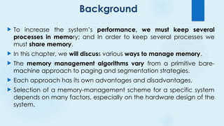 Comprehensive Overview of Memory Management Techniques in Computer ...
