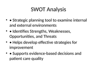 Swot Nmc Unit_3_Nursing_Management- Planning nursing services | PPTX