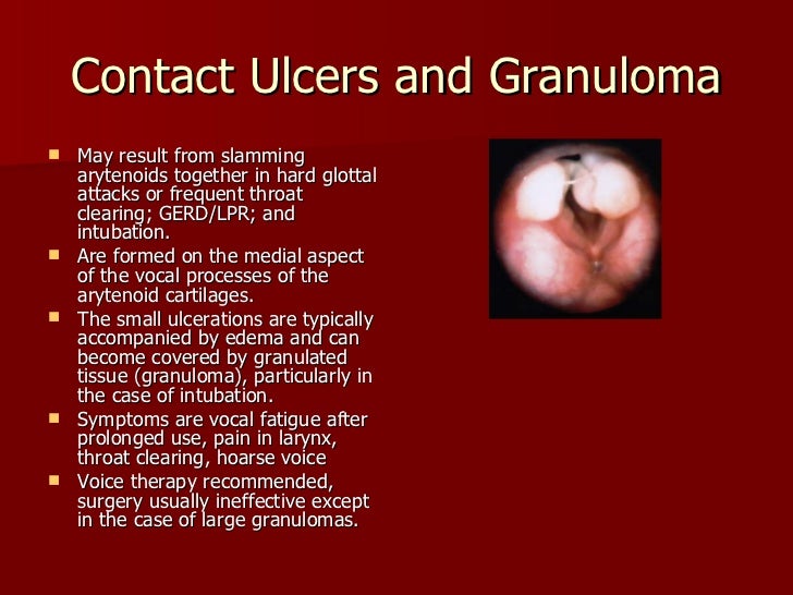 Unit 3: Organic Voice Disorders