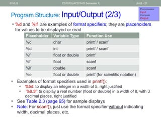 Unit3 overview of_c_programming | PPTX