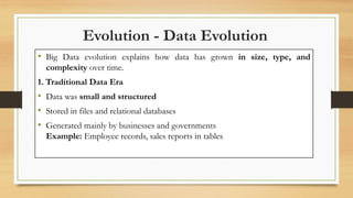 Comprehensive Overview of Big Data Evolution and Industry 4.0 ...