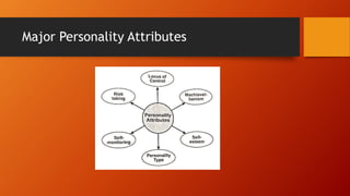 Major Personality Attributes
 