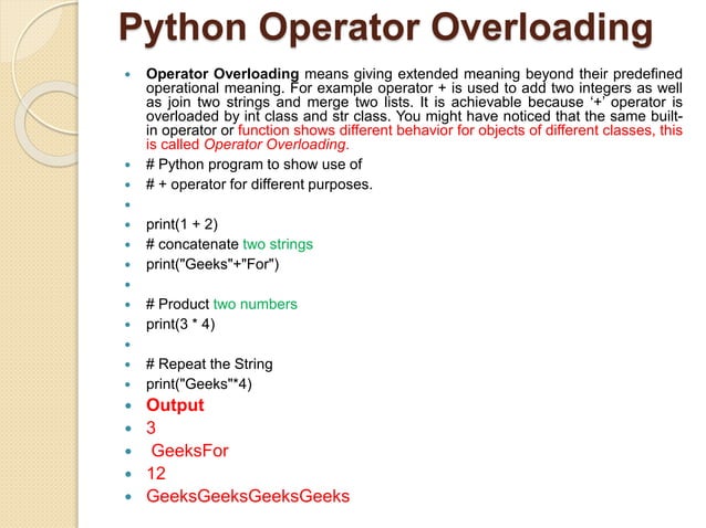 Python programming computer science and engineering | PPT