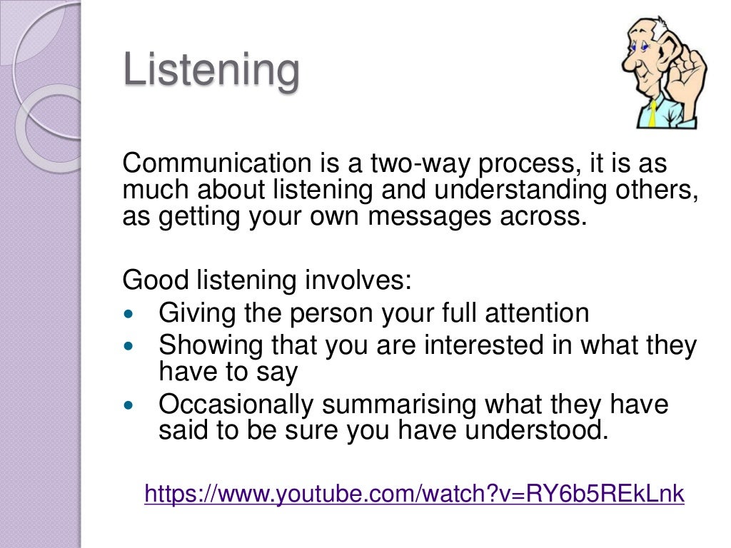 Unit 3 pp effective communication in health and social care