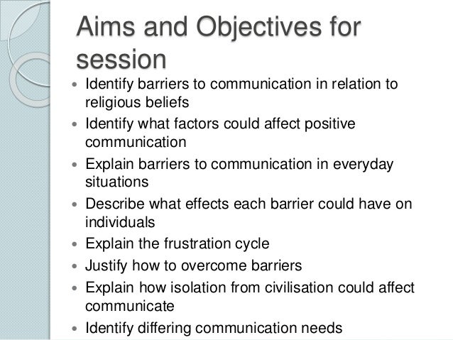 identify barriers to communication There are several barriers to effective communication that include language differences, physical barriers, differences in perception and a lack of attention or interest. identify barriers to communication There are several barriers to effective communication that include language differences, physical barriers, differences in perception and a lack of attention or interest.