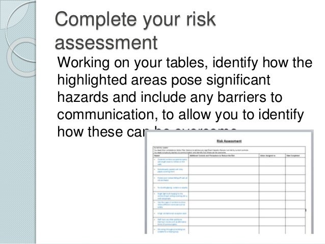 assess the individual in a health and social care setting essay A duty of care is a legal age appropriate for the children in our care assessing the setting and making sure there are no in health and social care. assess the individual in a health and social care setting essay A duty of care is a legal age appropriate for the children in our care assessing the setting and making sure there are no in health and social care.