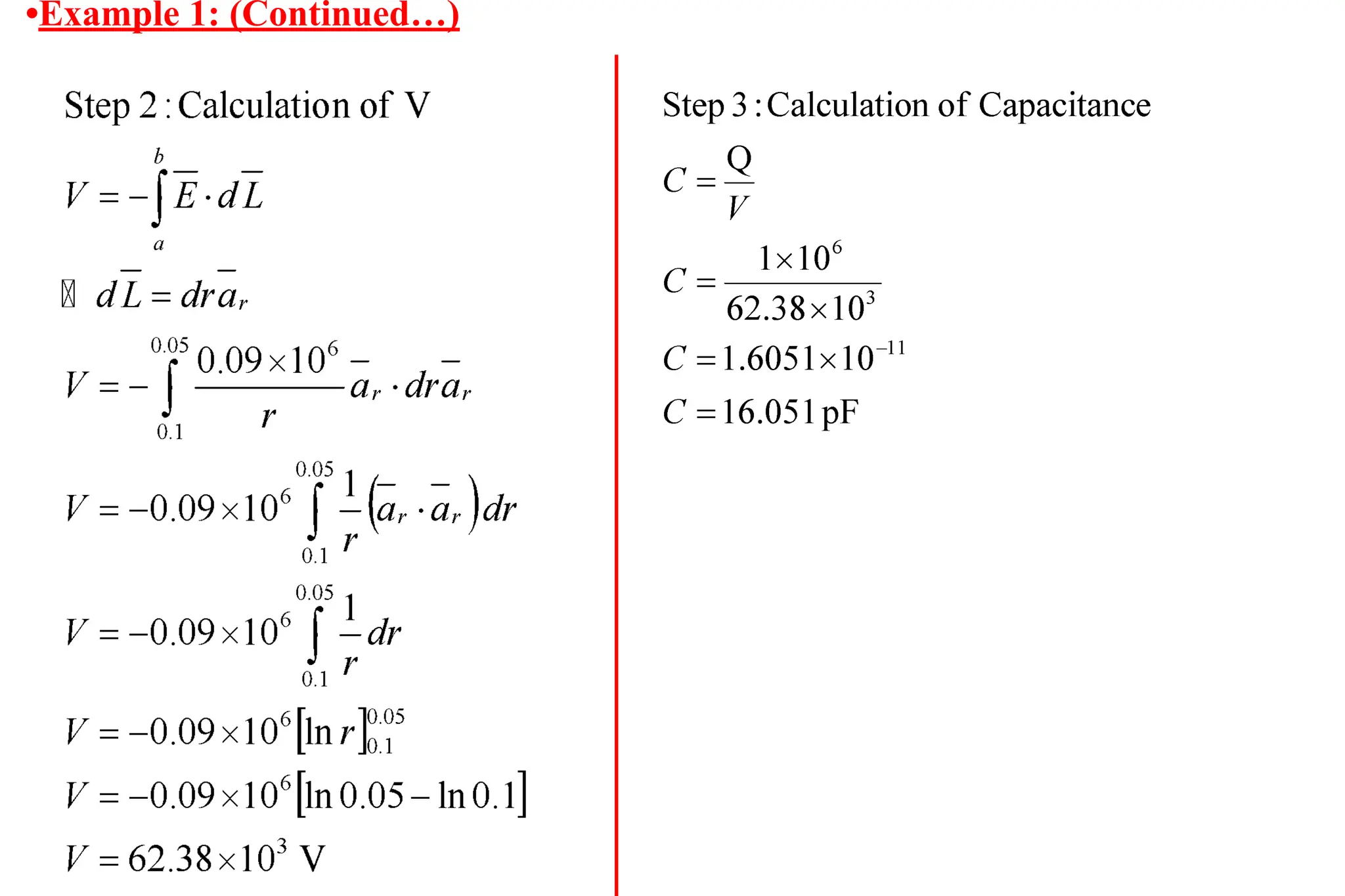 •Example 1: (Continued…)
 