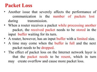 Packet Loss Command Router Unit 3 Application layer in Computer Networks | PPTX
