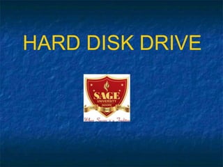 HARD DISK DRIVE
 