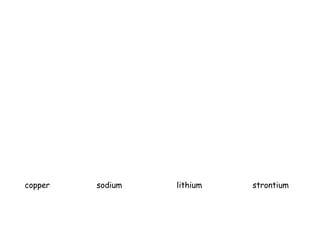 copper sodium lithium strontium