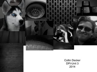 Collin Decker 
DPI-Unit 3 
2014 
 