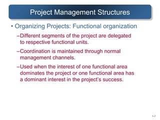 Unit 3 Project Organization.pptx related to MBA flied | PPTX