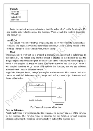 ESIT135 Problem Solving Using Python Notes of Unit-2 and Unit-3 | PDF