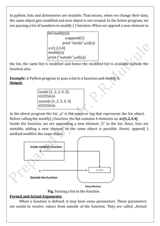 ESIT135 Problem Solving Using Python Notes of Unit-2 and Unit-3 | PDF