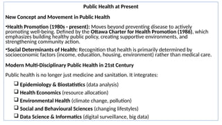 Public Health Development: Tracing the Histrocial Development of Public ...