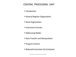 CO by Rakesh Roshan | PPT