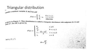 Triangular distribution
44
 