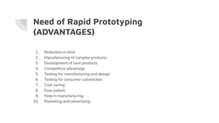 Rapid prototyping/ 3D Printing | PDF