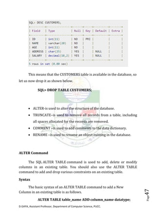 Unit 3 rdbms study_materials-converted | PDF