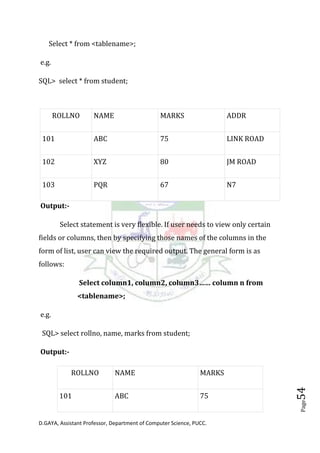 Unit 3 rdbms study_materials-converted | PDF