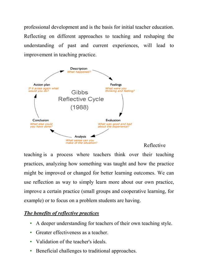 Unit 3 reflective_practice[1] | PDF