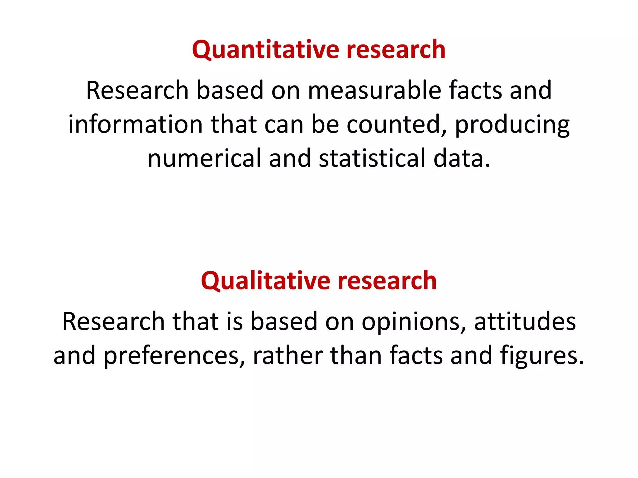 Unit 3 – research techniques | PPTX