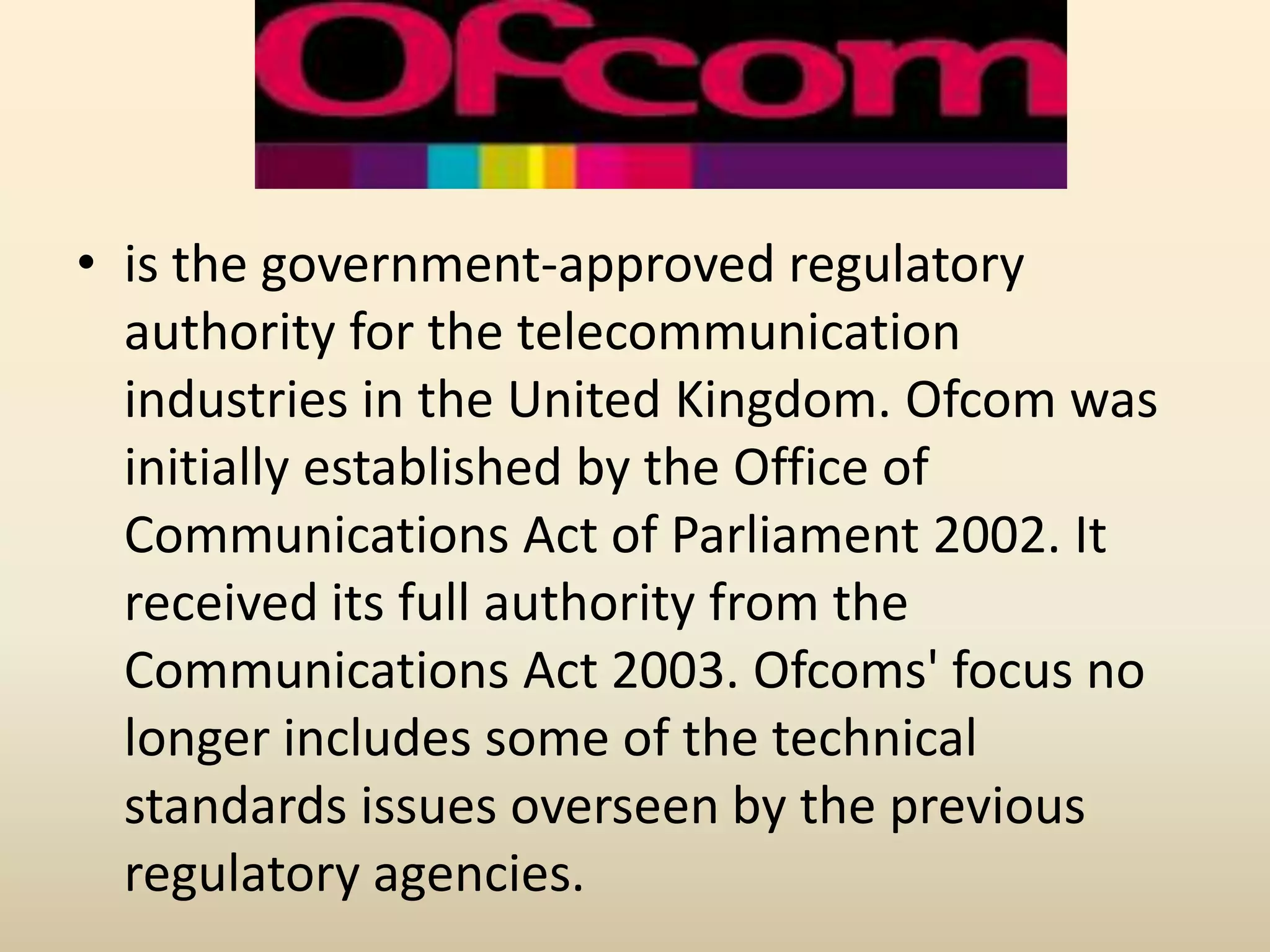 Regulation and Ethical/Legal constraints