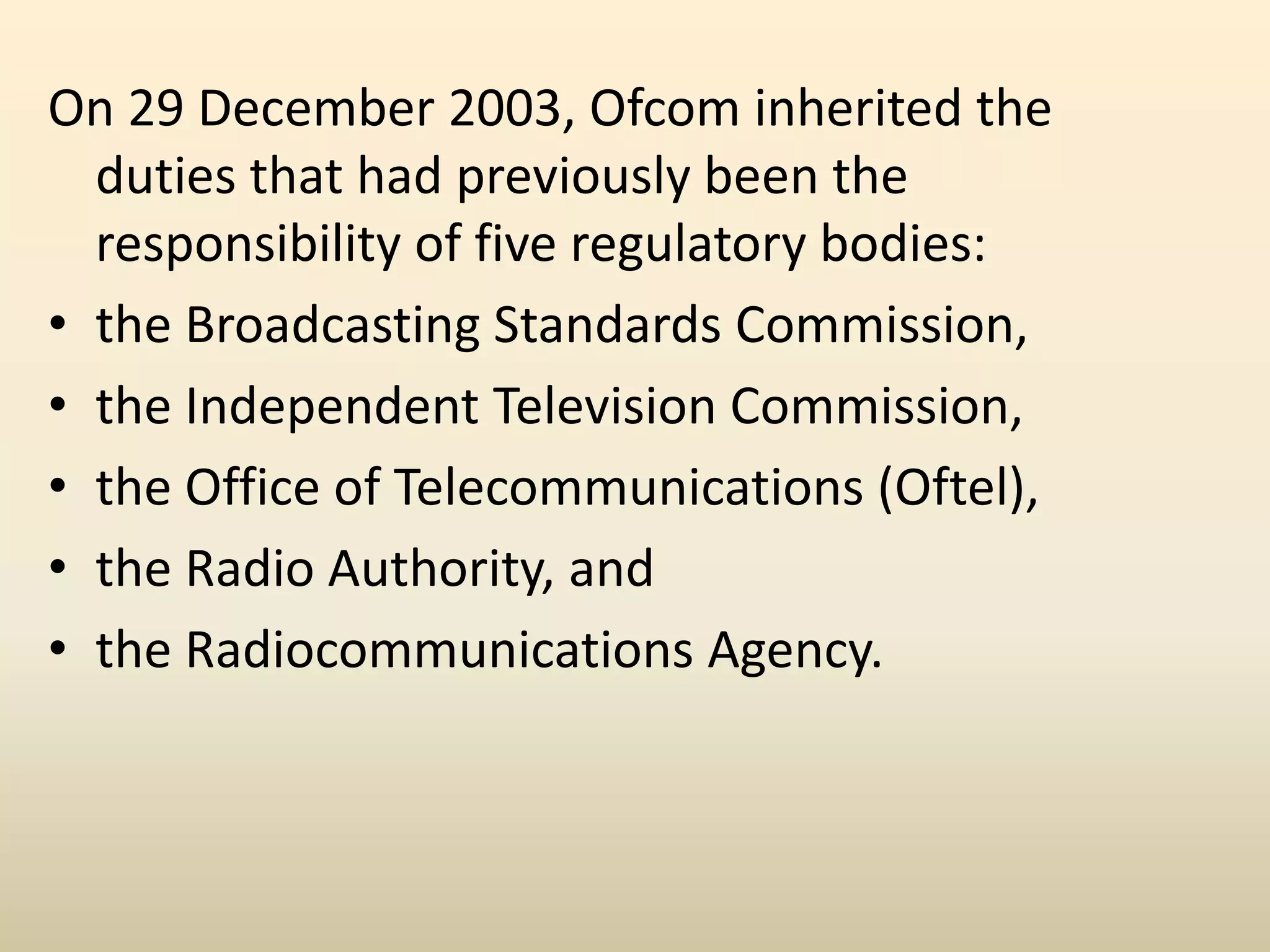 This is about...How the media is held responsible for its content.There are a number of issues that affect media institutions such as access to content, age restrictions and politically correct terms. 