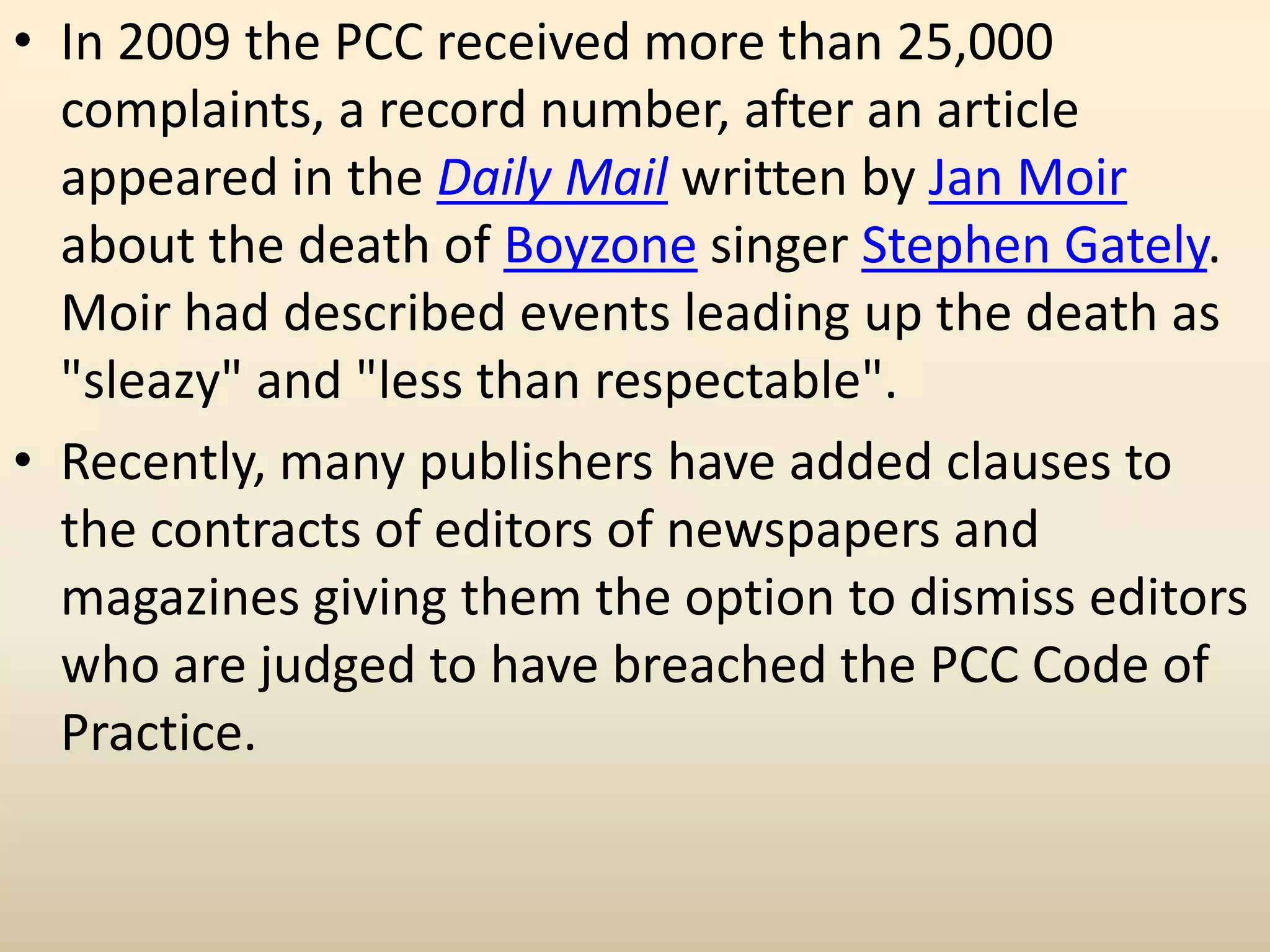 On 29 December 2003, Ofcom inherited the duties that had previously been the responsibility of five regulatory bodies:the Broadcasting Standards Commission,the Independent Television Commission,the Office of Telecommunications (Oftel),the Radio Authority, andthe Radiocommunications Agency.