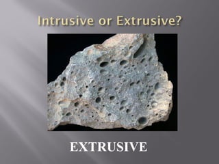 EXTRUSIVE 
 