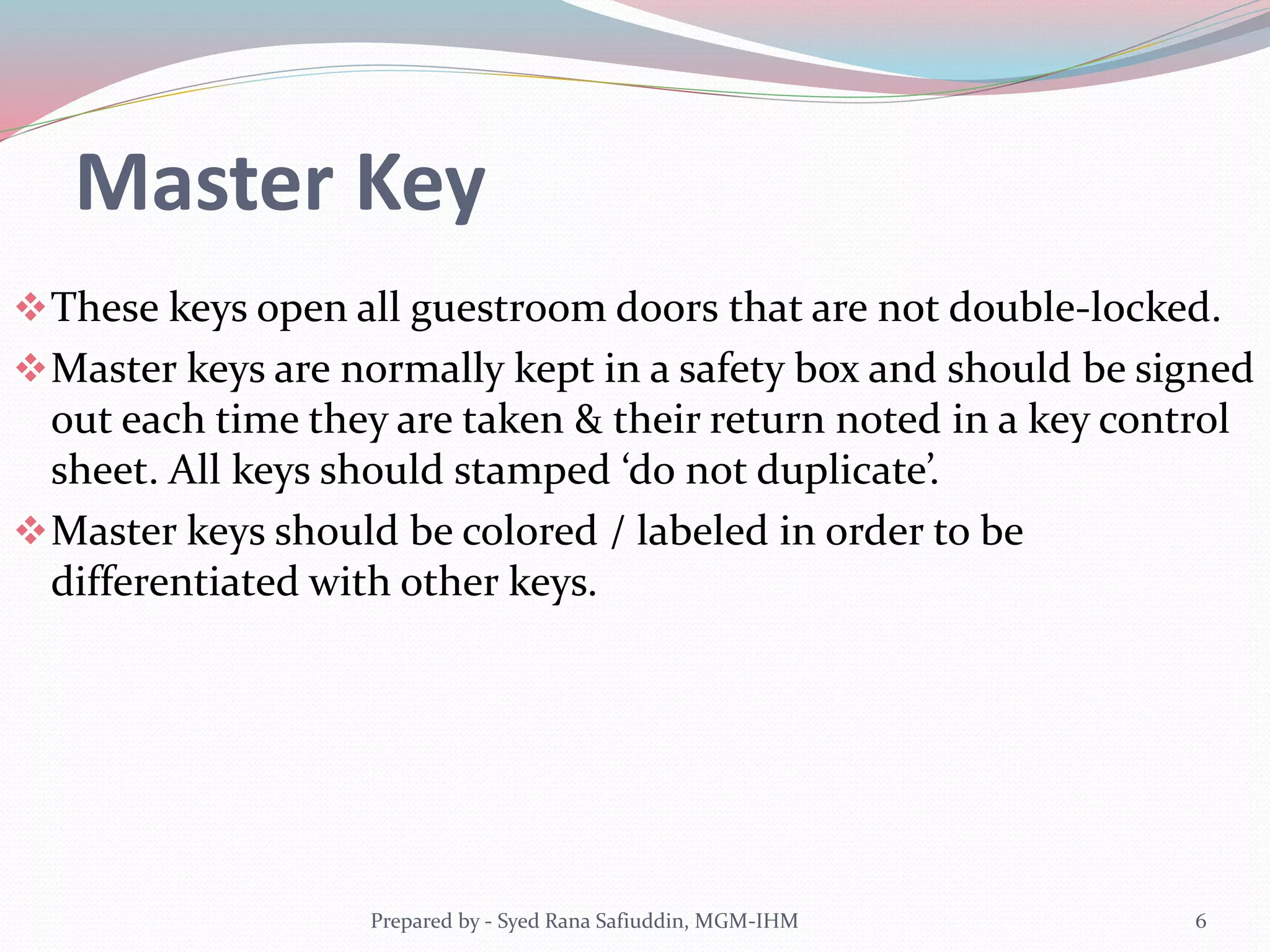 Role of Front Office