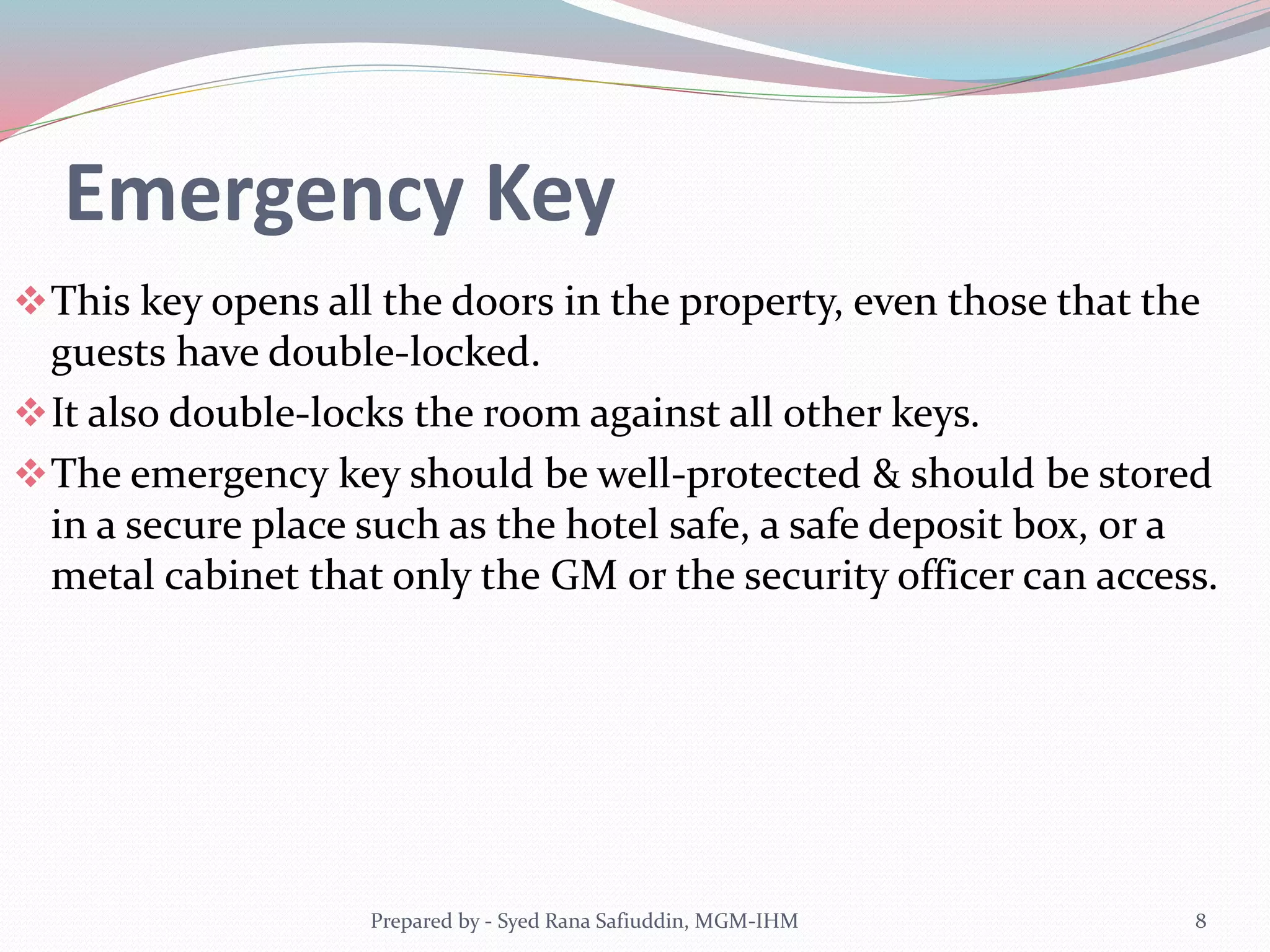 Role of Front Office