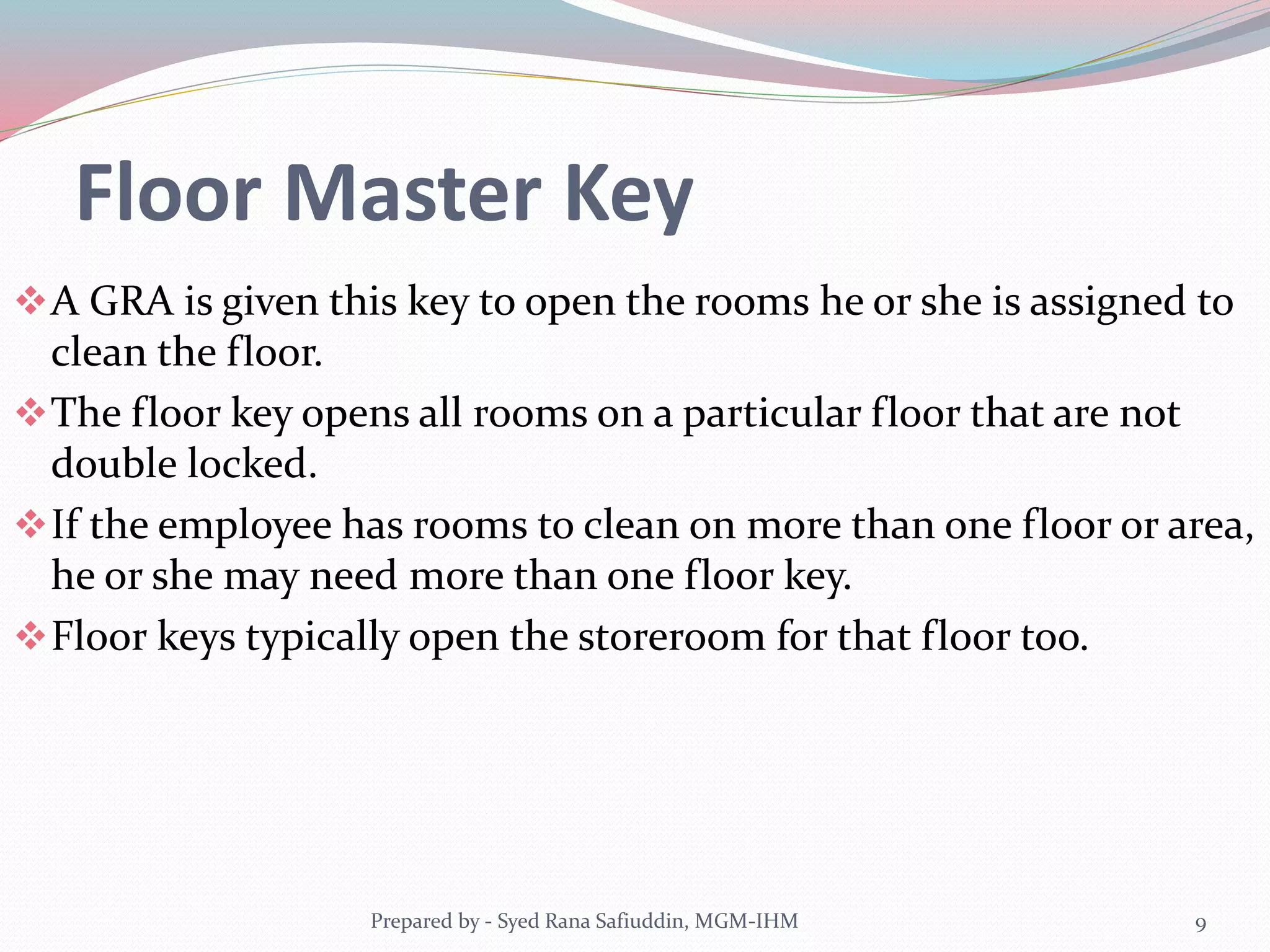 Role of Front Office