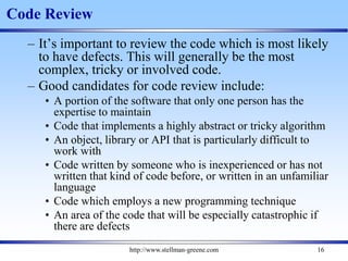 Unit3 software review control software | PPTX