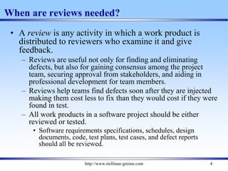 Unit3 software review control software | PPTX